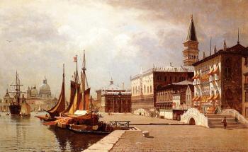 John Joseph Enneking : Venice at Midday